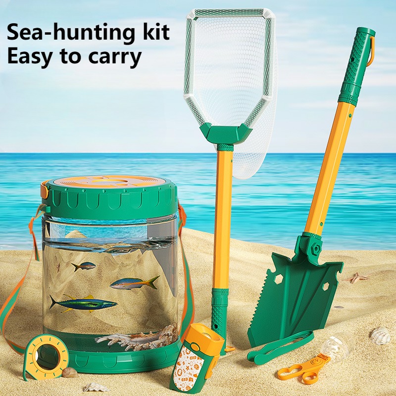 Outdoor Adventure Toys - Deniz seti çocuk oyuncakları yakalamak plaj