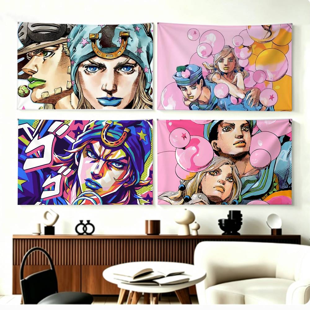 Outdoor Adventure Background - COOL J-JoJos B-Bizarres Adventures Bayrakları Duvar