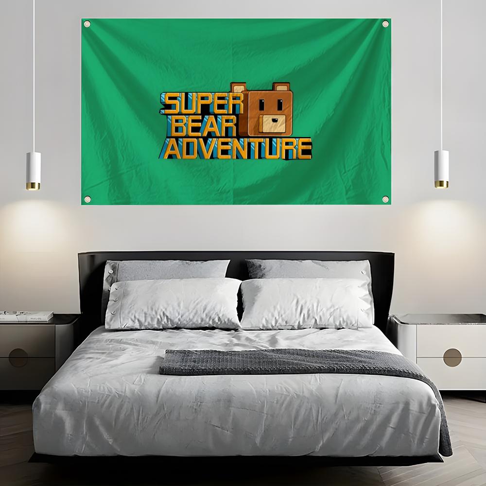 Oyun S-Super B-Bear A-Adventur - Outdoor Adventure Background incelemesi ve fiyatı