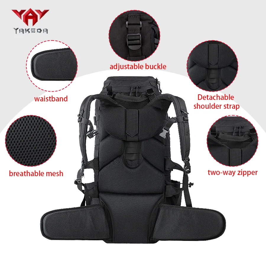 YAKEDA 70L Açık Hava Büyük Kap - Adventure Outdoor Equipment incelemesi ve fiyatı