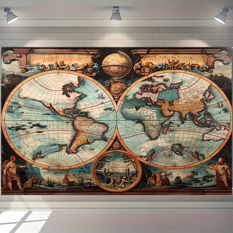 1. vintage deniz macerası arka - Outdoor Adventure Background incelemesi ve fiyatı