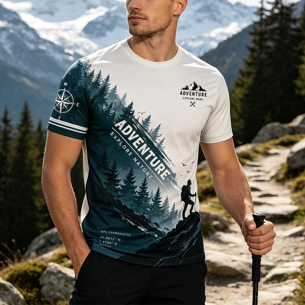Dergi Tarzı Macera Baskılı Tiş - Outdoor Adventure Magazines incelemesi ve fiyatı