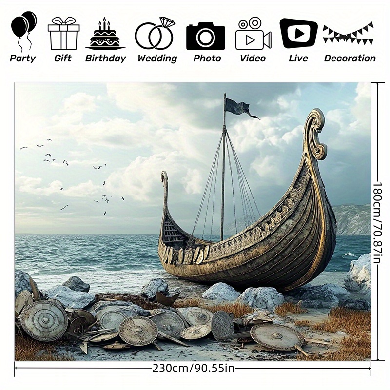 Büyük Viking macera fotoğrafçı - Outdoor Adventure Background incelemesi ve fiyatı