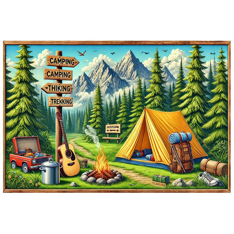 1 kamp ve açık hava macera ark - Outdoor Adventure Background incelemesi ve fiyatı