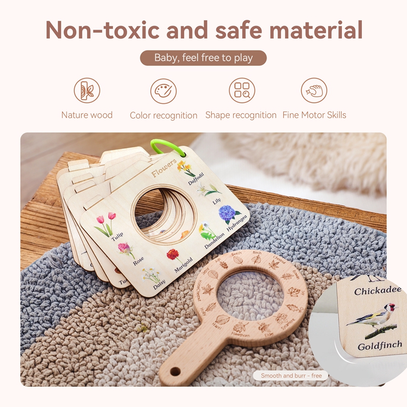Ahşap Montessori Oyuncak Büyüt - Outdoor Adventure Toys incelemesi ve fiyatı