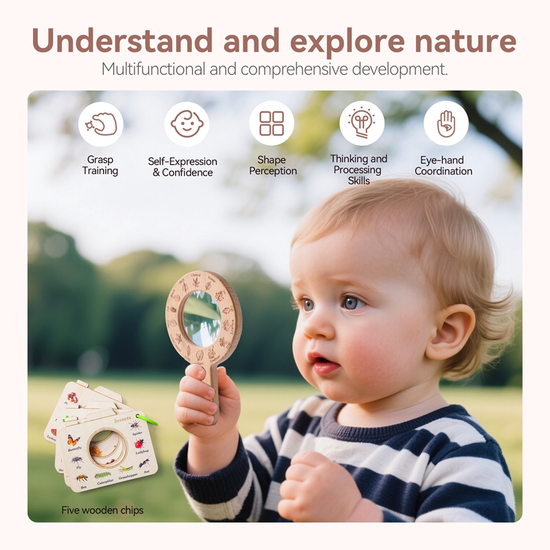 Ahşap Montessori Oyuncak Büyüt - Outdoor Adventure Toys incelemesi ve fiyatı