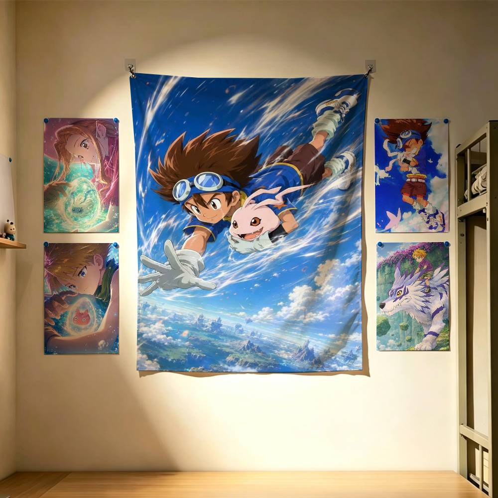 Sevimli Digimon Macera Bayrakl - Outdoor Adventure Background incelemesi ve fiyatı