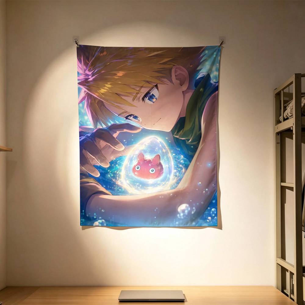 Sevimli Digimon Macera Bayrakl - Outdoor Adventure Background incelemesi ve fiyatı